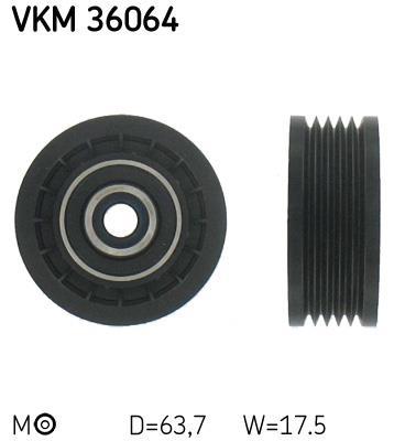 Galet tendeur de courroie d'accessoire SKF ref. VKM 36064